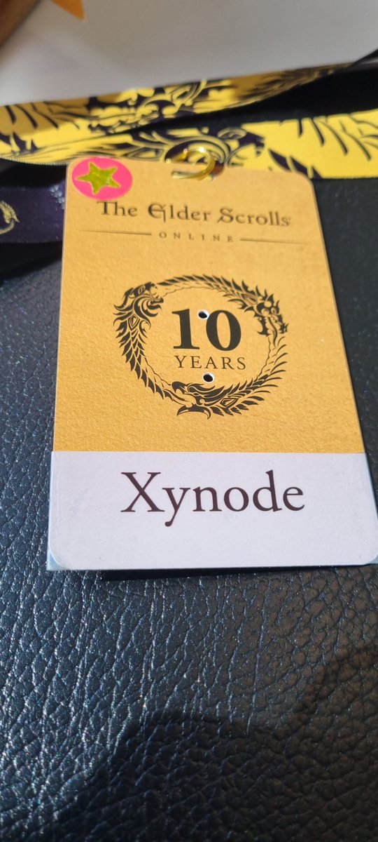 Can't believe it is 10 years already! And yes, I'm in AMSTERDAM! See you tomorrow for those attending #ESO10 #ESOFAM! And a BIG thank you to @Bethesda_UK and @TESOnline for making this happen!
