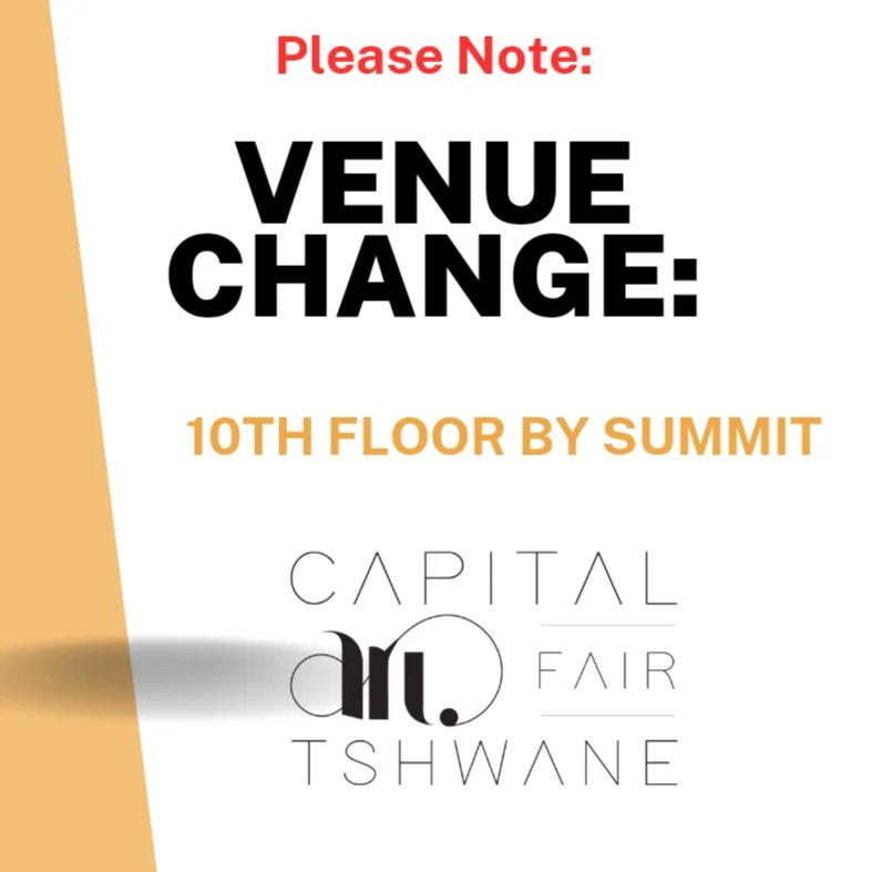 caft_co_za's tweet photo. Dear Patrons,

Please note important update:

CAFT has come to the decision to have a venue change due to structural issues.We want to ensure that the safety and enjoyment of our patrons is prioritised. Please see details of new venue:

The 10th Floor by Summit, Menlyn, PTA https://t.co/AoNkQGTK5a