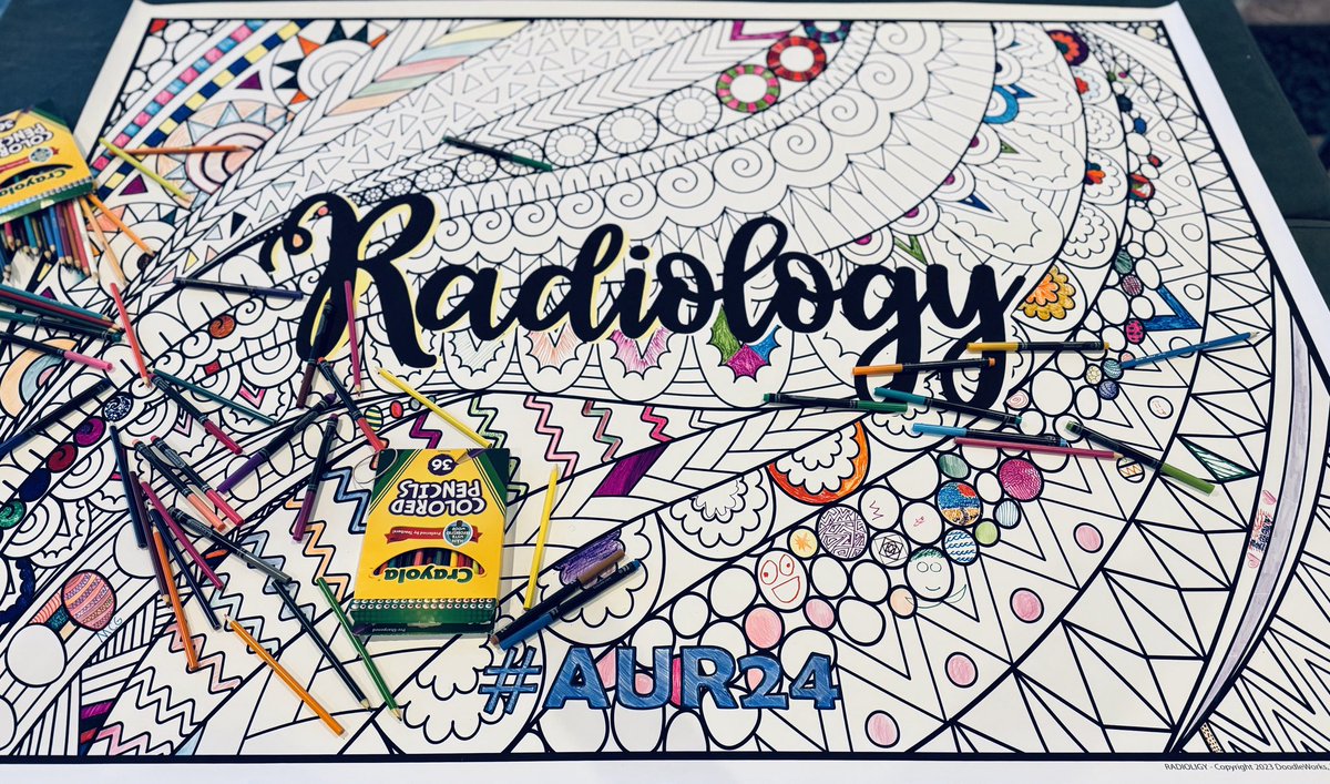 Art 🤝🏾 Radiology #AUR24 ⁦@AURtweet⁩