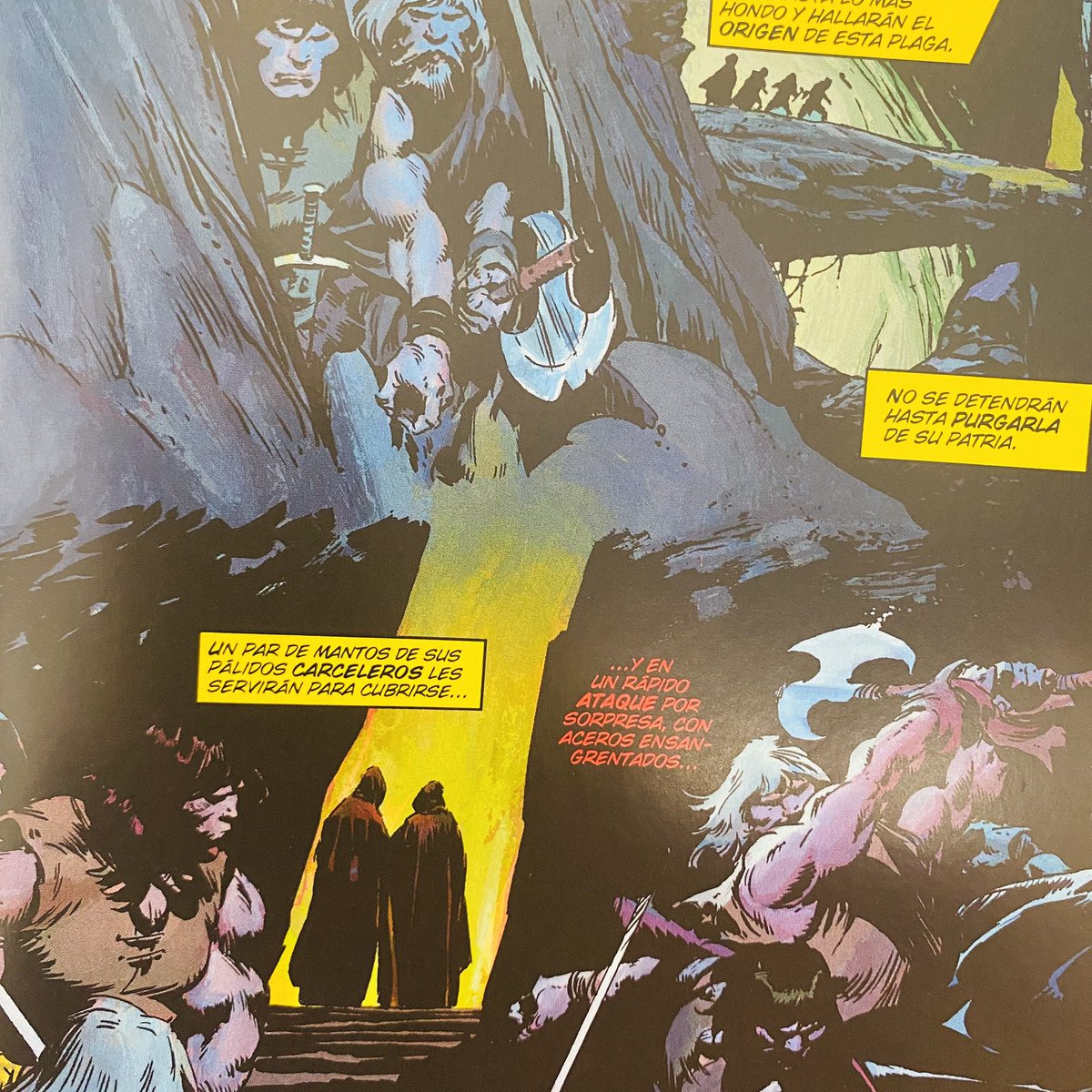 banana_comics's tweet photo. Y la #grapa destacada del día es, sin duda Conan ⚔️⚔️⚔️
@PaniniComicsEsp
#bananacomics #triana https://t.co/Gx4Y9V6SEb