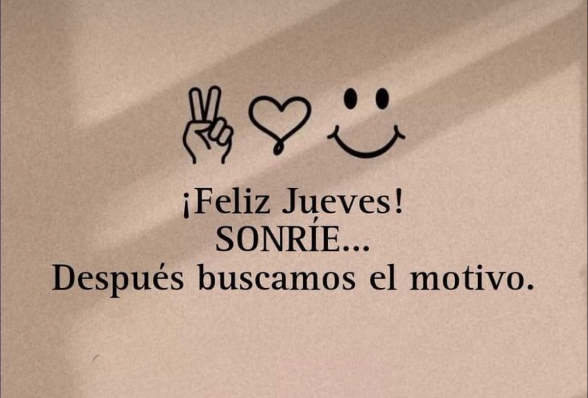 #BuenosDíasATodos ☀️
Que tengan un #FelizJueves ☕️