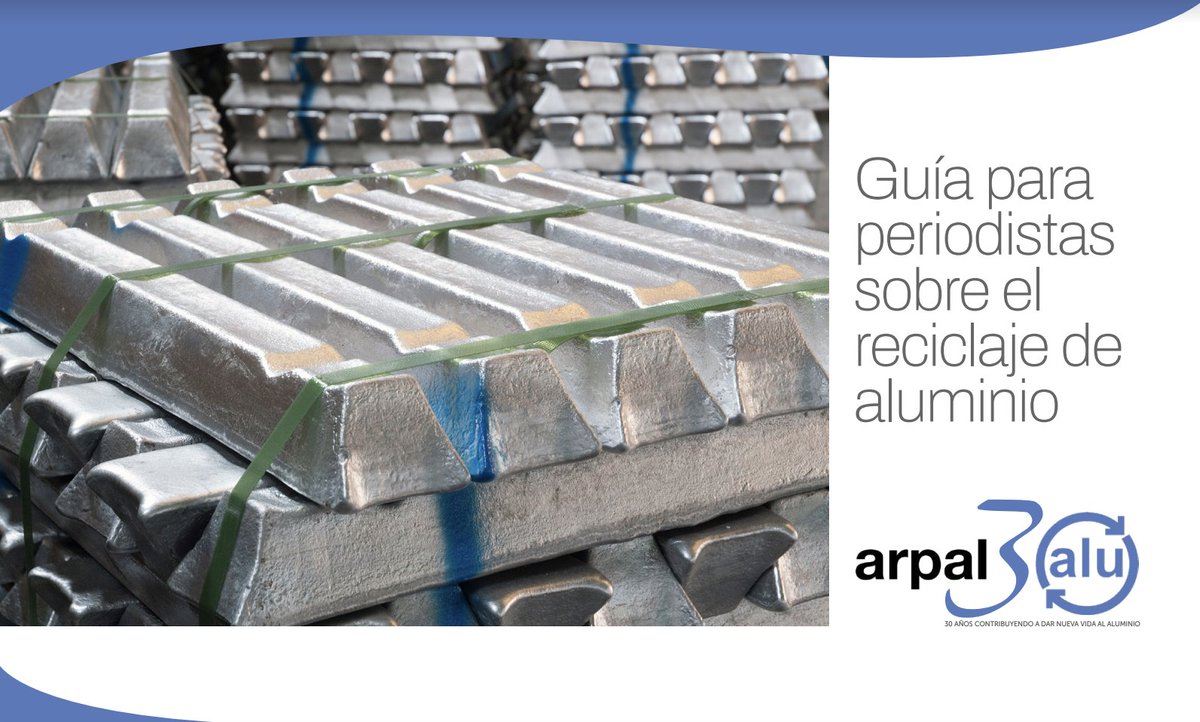 📢¡Atención! Junto a <a href="/APIA_es/">APIA</a> lanzamos una nueva herramienta: la “#Guía para #periodistas sobre el reciclaje de aluminio”. Interactiva y de rápida lectura, os ayudará a conocer, contrastar y ampliar información. ¡Descargadla ya! bit.ly/4cLX17S #reciclaaluminio