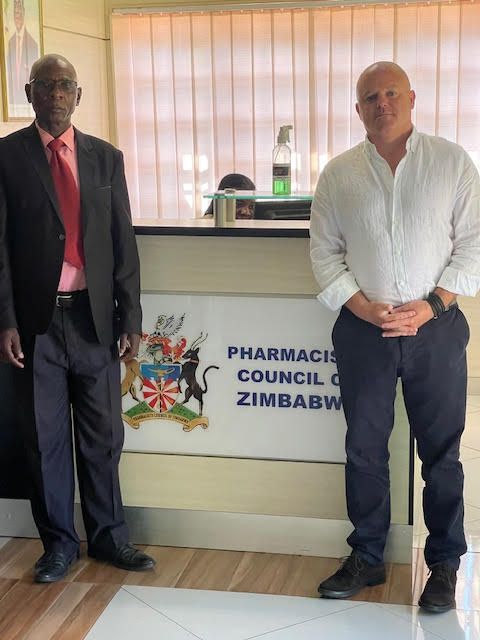 WCEA meets with Mr Koronga, Registrar, Pharmacists Council of Zimbabwe! @pcz_zim