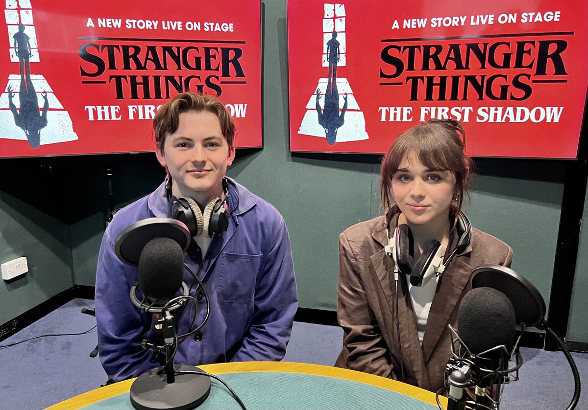 From 2pm on @BBCShropshire, @BBCRadioStoke & @bbchw: airport scanners, ambulance waits, dementia blood tests, local #Olympics swimmers; #BBCIntroducing, @jessicaknappett from the comedy Avoidance, and @IsabellaPappas1 & Oscar Lloyd of West End Stranger Things: The First Shadow.