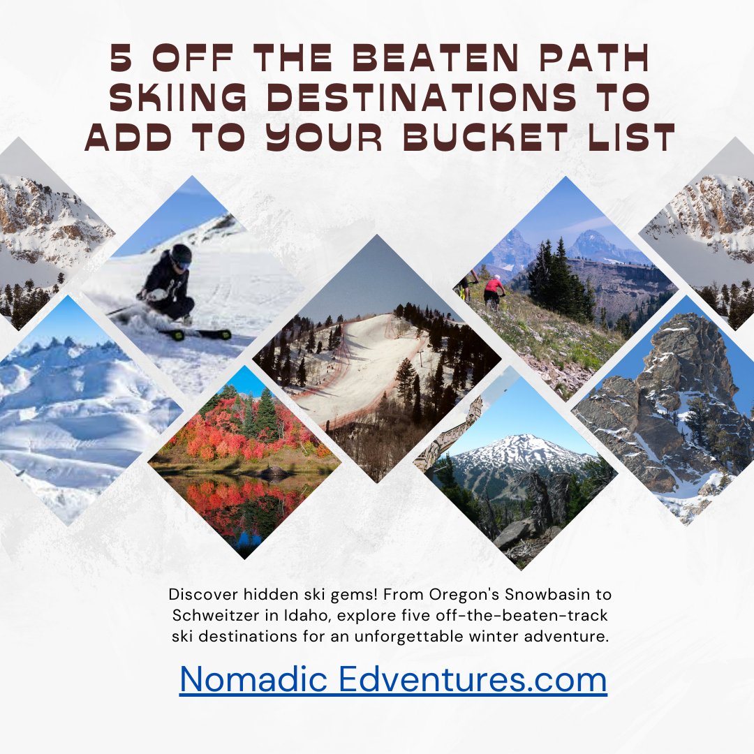#skiing #snowboarding nomadicedventures.com/2024/04/04/5-o…