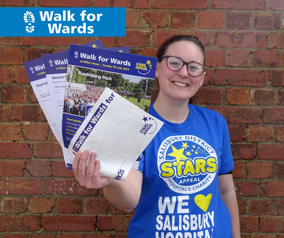 Check out our NEW Event Packs! For those of you who have signed up to Walk for Wards your packs are now being sent out and should be arriving through your door very soon! If you haven't signed up yet, don't worry there's still time. Visit: bit.ly/48gBdOg