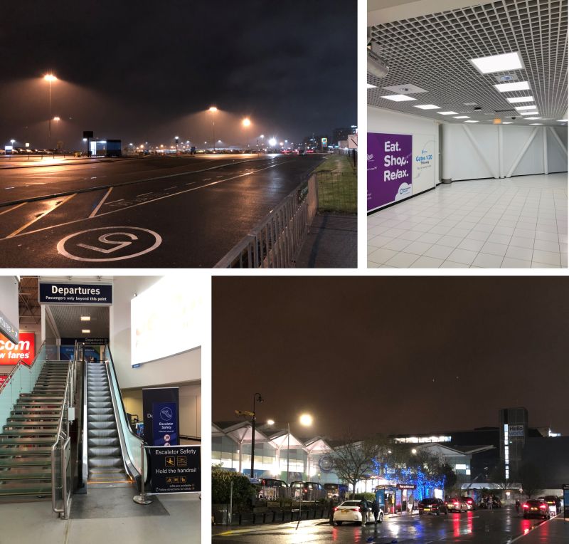 Great to conduct an energy &amp; water savings walkaround last night at #BHX, seeing the results of our #energy efficiency projects too. We operate 24/7, but there are lots of ways to reduce energy demand at night💡All part of our commitment to #netzero carbon by 2033 #sustainability