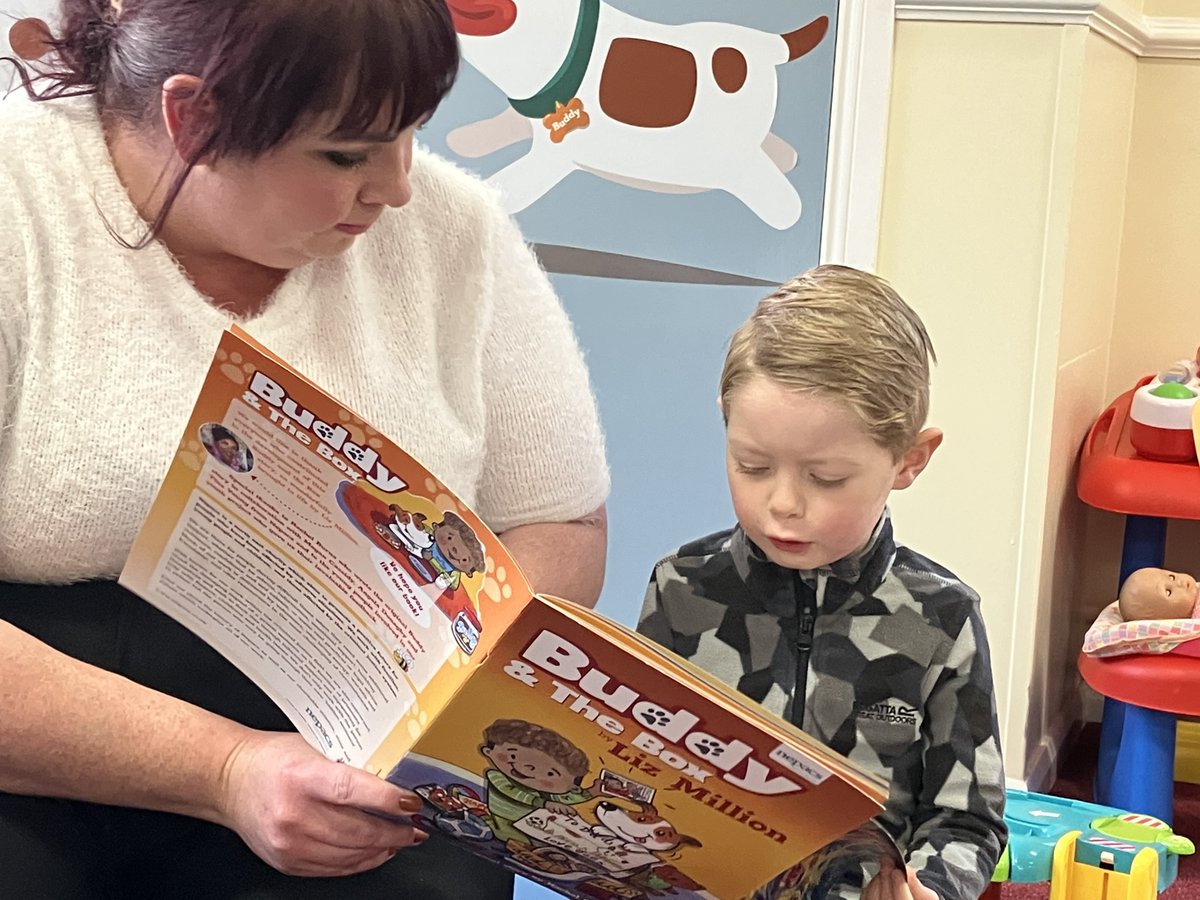 International Children's Book Day is designed to promote a love of reading in young people. Our Buddy & the Box children's book is available at nepacs.co.uk/page/buddy-hel… or visit our YouTube channel to listen to lots of lovely stories read by our play workers