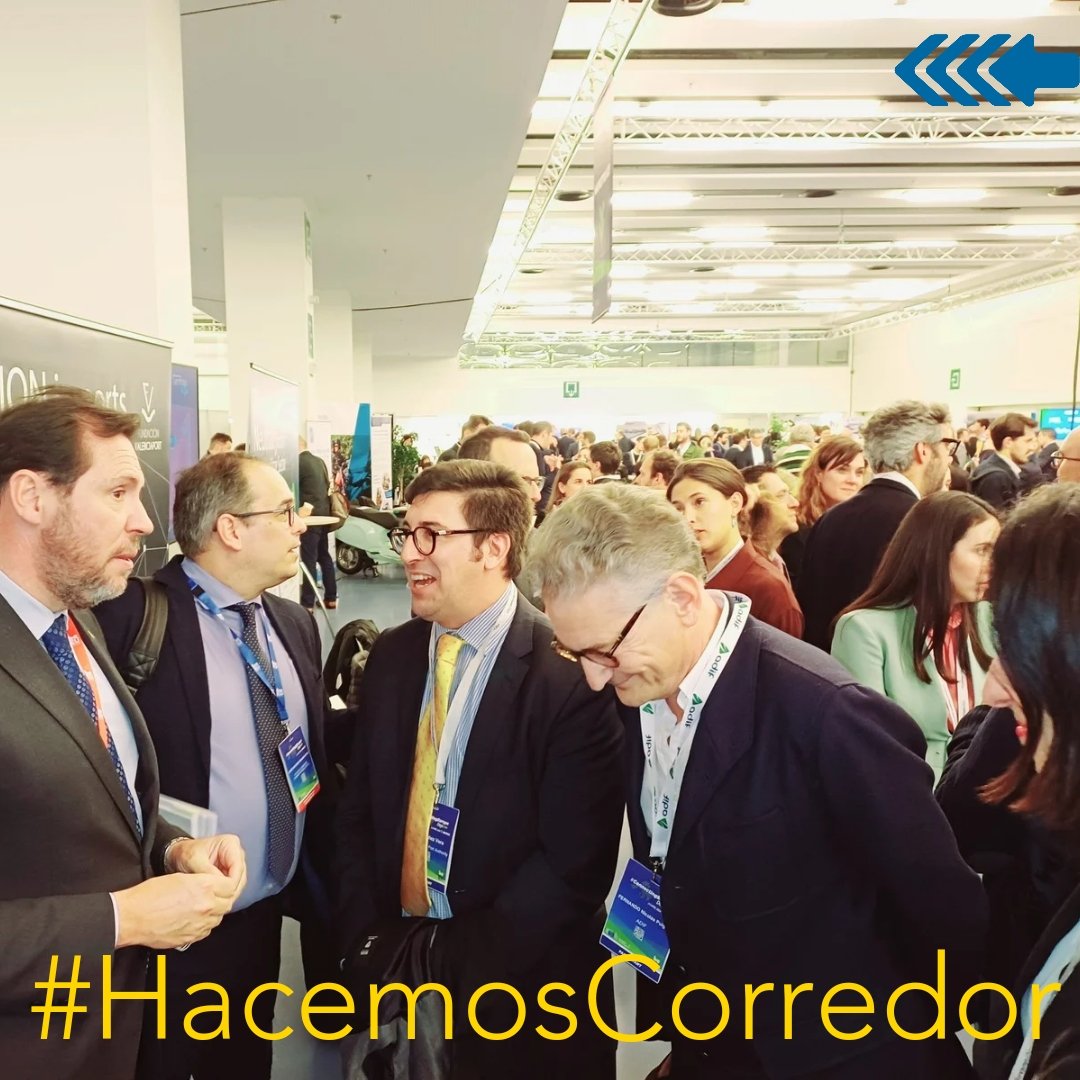 Seguimos en Bruselas en el foro sobre los retos de la red transeuropea de transportes #ConnectingEurope, donde ayer el ministro @oscar_puente_ y el Comisionado José Antonio Sebastián estuvieron con @AlgecirasPort y @PuertoDeSevilla, ambos pertenecientes al Corredor Atlántico