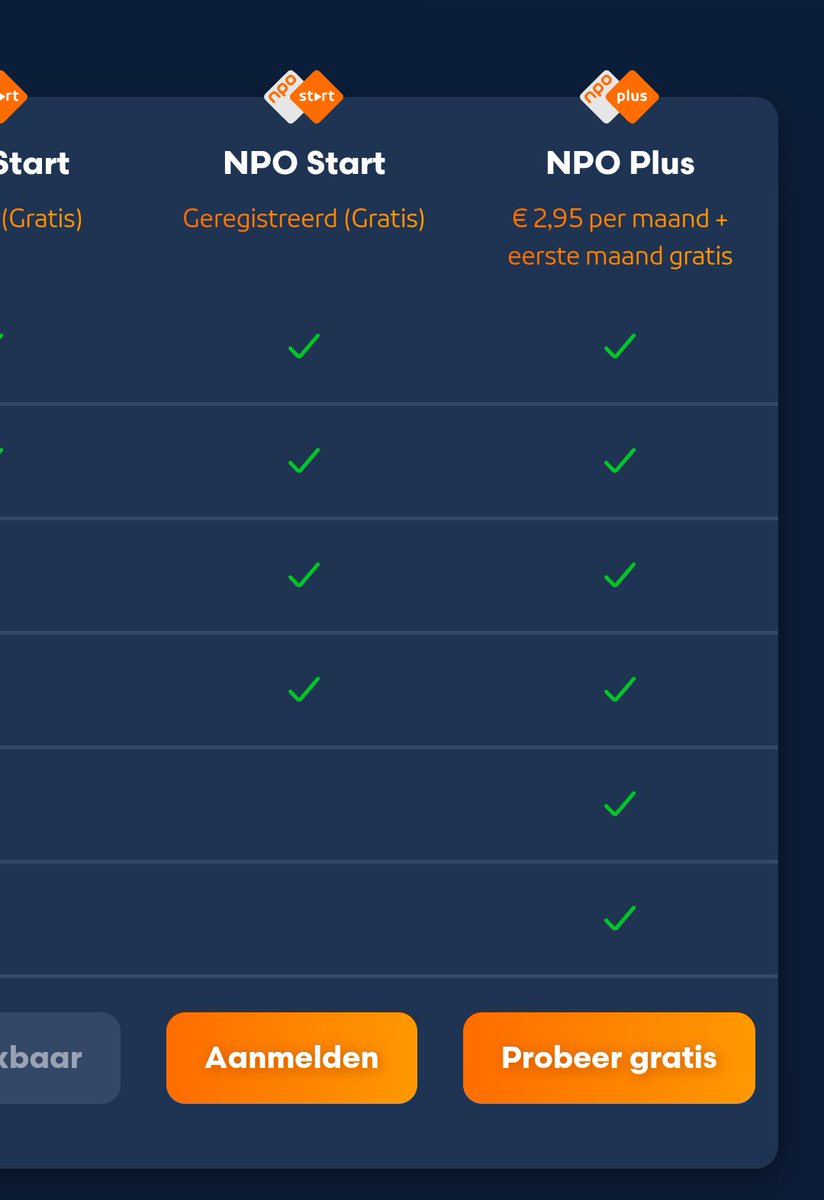 Ik wou een GoFundMe starten voor de staatssecretaris voor een NPO Plus abonnement maar je kunt NPO Plus gewoon een mand lang gratis proberen