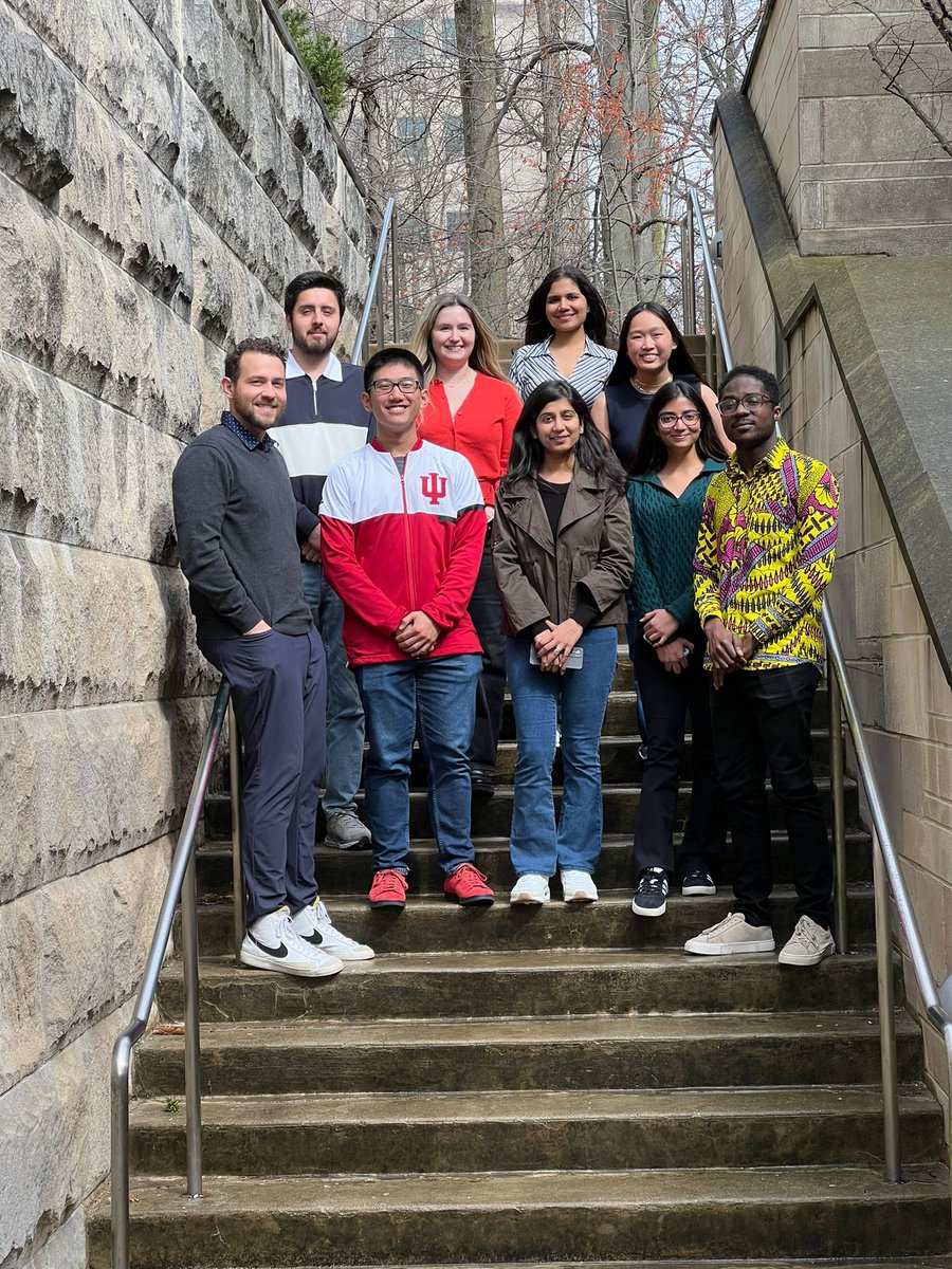 I am happy to officially share with all of you our first group picture. Stay tuned for more exciting news soon.🔬 🧪🧫 @IUBChemistry Website: vazquez.lab.indiana.edu