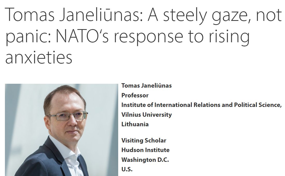 This is my first publication as a visiting scholar/research fellow at the @HudsonInstitute. I fully support @LukeDCoffey's proposal of the exact wording to be included in the NATO communique regarding Ukraine's invitation to join NATO. centrumbalticum.org/en/publication…