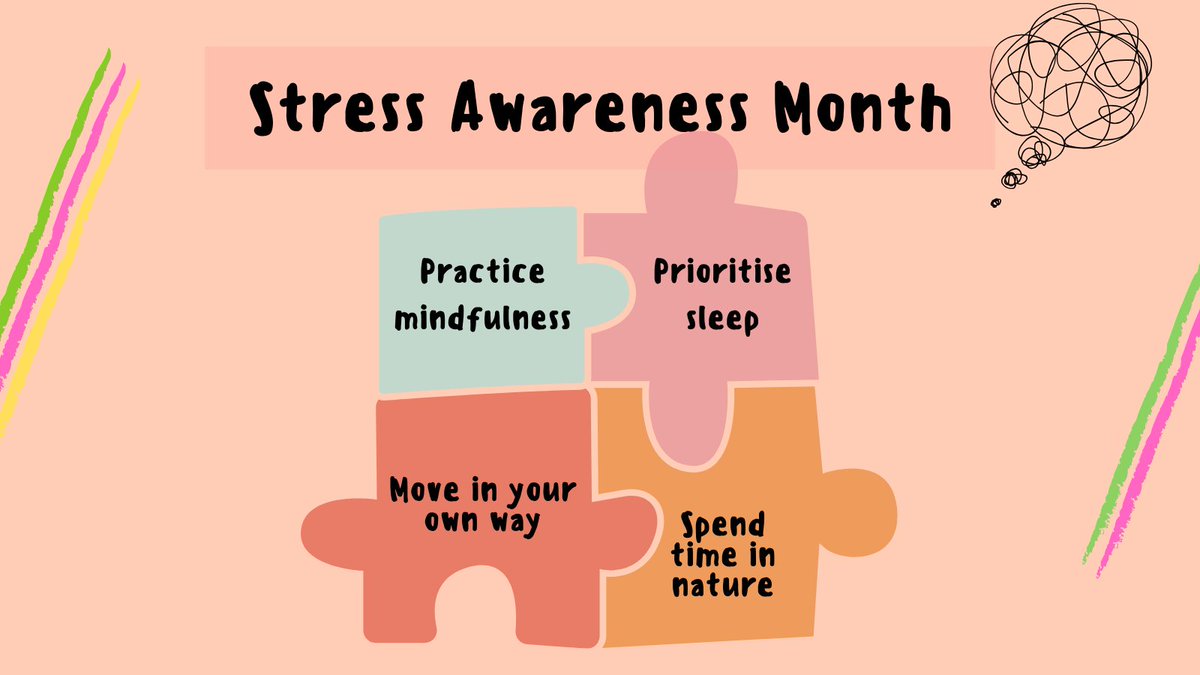 During Stress Awareness Month, we want to highlight how making small changes every day for self-care and stress relief can really help your mental health get better over time. Check out our examples below👇 #stressawarenessmonth #stresstips #mindfulliving