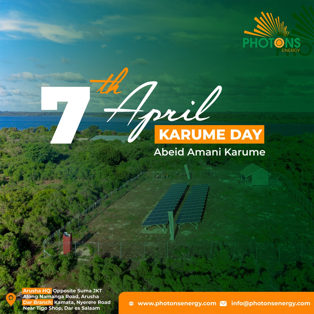 PhotonsEnergy's tweet photo. Today we remember the day we lost one of our nation's heroes Sheikh Abeid Amani Karume, the first president of Zanzibar. https://t.co/oPFE7IPx8h