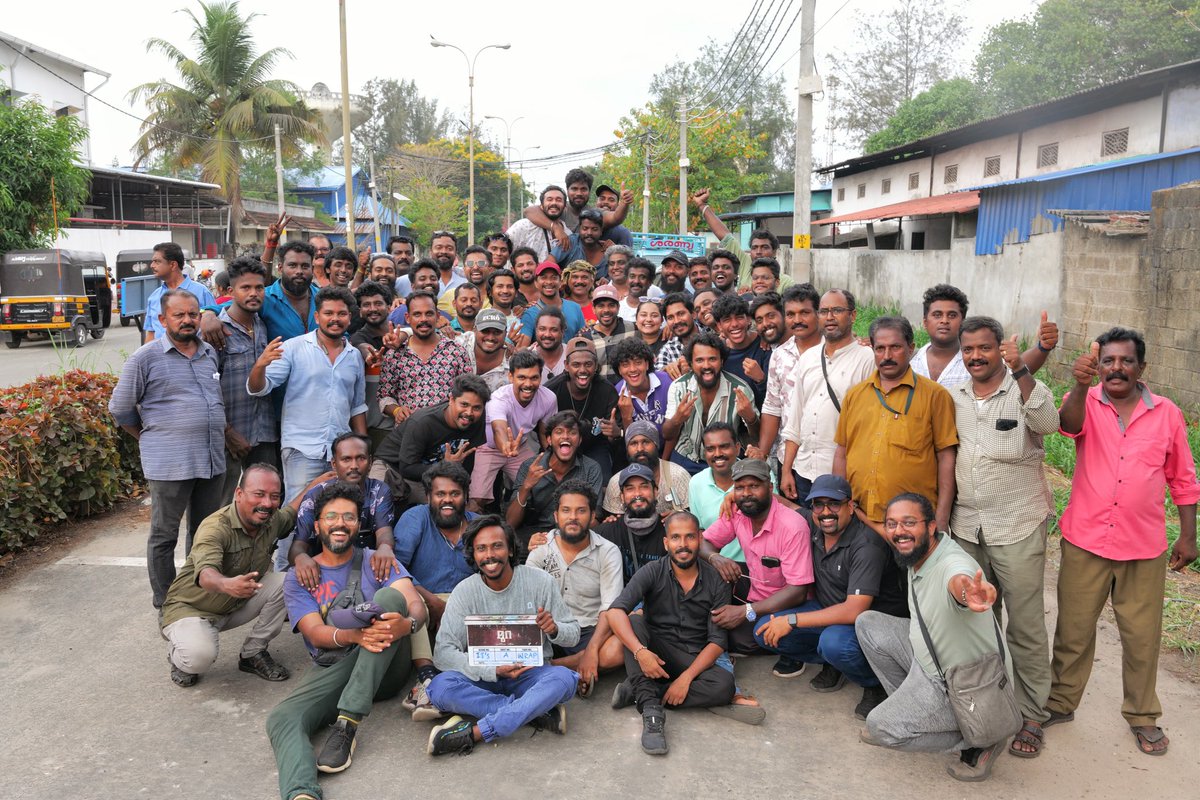 The final scene has been shot, the last lines delivered. It’s a wrap for the amazing journey of #MURA created by finest technician/ director #mustafa ( KAPELA fame) #SurajVenjaramoodu @hridhuharoon @riyashidu_ @shiduthameens @hr_pictures @propratheesh @proyuvraaj