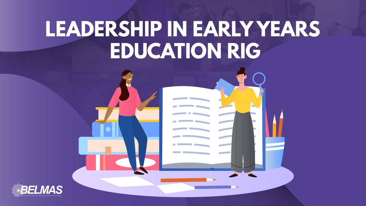 The next event from the Leadership in Early Years Education RIG is ‘A Conversation with Liz Pemberton, CEO of The Black Nursery Manager’, taking place online on Thursday 23rd May at 12.10pm – 12.55pm (UK). Get all the details and register here: tinyurl.com/y29fsjpx