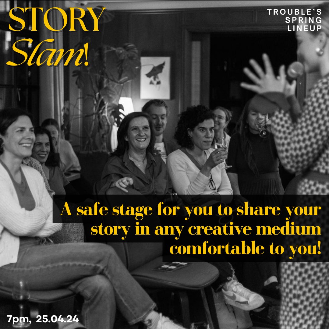 INTRODUCING STORY SLAM: the inclusive platform which allows you to share personal experiences and stories in a controlled and supportive environment, or simply come along and create community for those sharing. ow.ly/REpt50R8fTZ