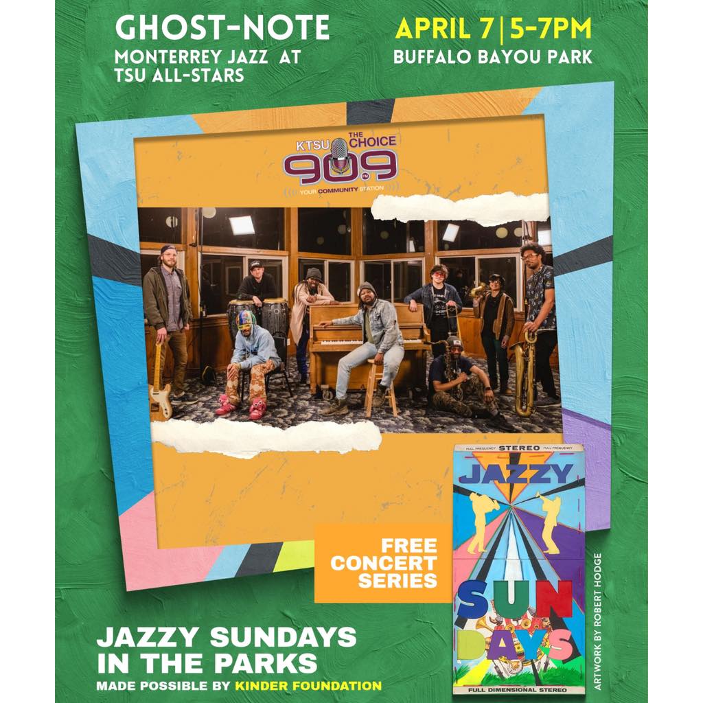 April is #JAM Jazz Appreciation Month and @officialKTSU909 will have something for you. Come out and support. @TxSUNAA #JHJAC1989 #TxSUAlumni