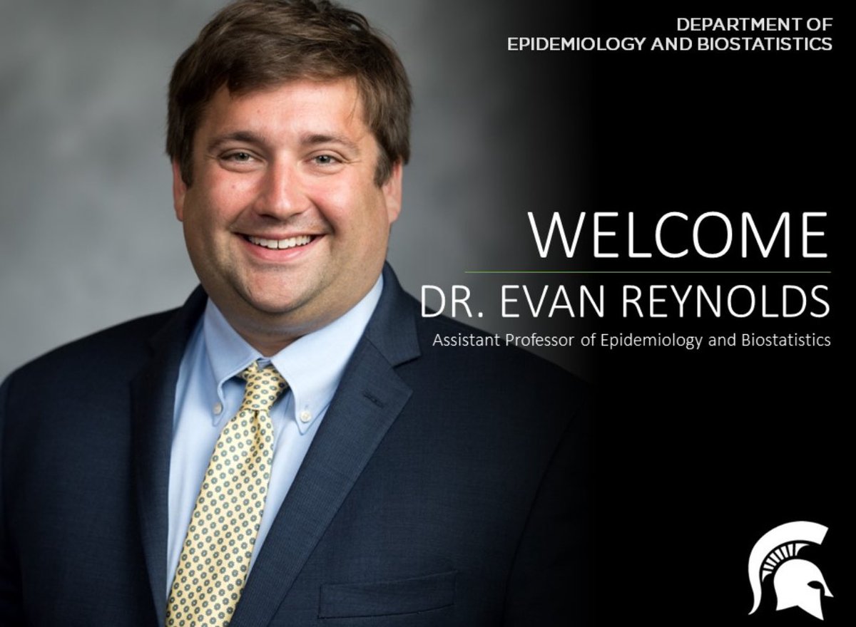 The Department of Epidemiology and Biostatistics is pleased to announce that on April 1, 2024, Dr. Evan Reynolds joined our department as an assistant professor.