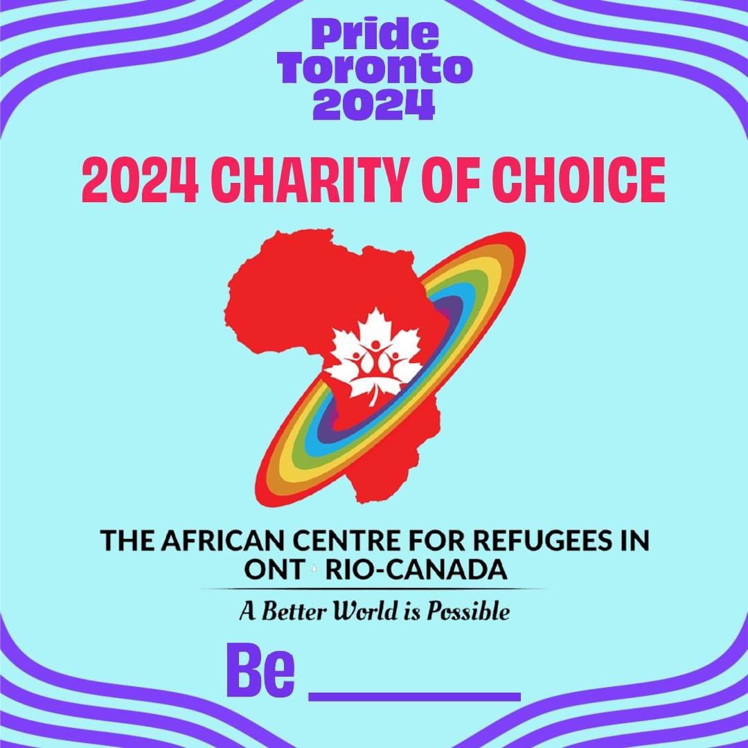 We're happy to announce that we're this year's @PrideToronto charity of choice this year & in the same spirit we would like to announce that we will be holding our first ever Newcomers' Pride Parade on the 8th June 2024. Come celebrate love with us. 🏳️‍🌈🌈