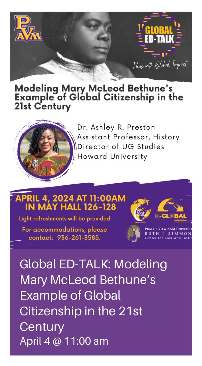 Happening today! Thanks to Prairie View A&M University for the invitation ❤️