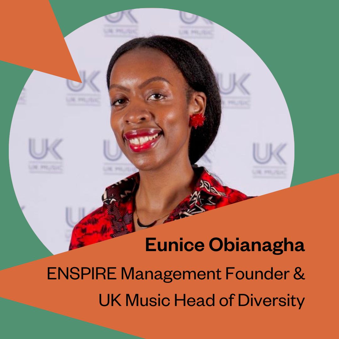 Exciting news! 🎉 Eunice Obianagha, Founder of ENSPIRE Management & @uk_music Head of Diversity, joins our panel at the ReMap launch event on April 10th! Sign up to attend here: buff.ly/3xnSZ5s #ReMapLaunch #DiversityInMusic #blackmusic