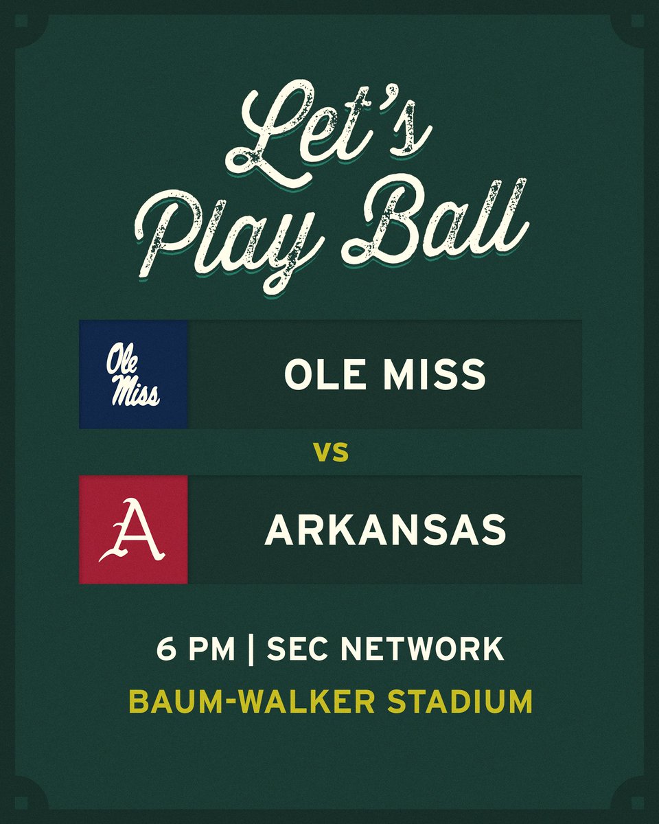 RazorbackBSB's tweet image. 🗣️ HOGS PLAY TODAY!

Gameday Links: bit.ly/ArkBSBlinks