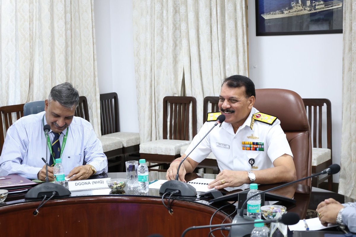 The Annual Conference-2024 on administrative, infrastructure & IT policy matters, for the Officers-in-Charge of Naval Armament Organisation, was inaugurated by VAdm Dinesh K Tripathi, #VCNS, at New Delhi on #04Apr 24. In his address, #VCNS highlighted the importance of…