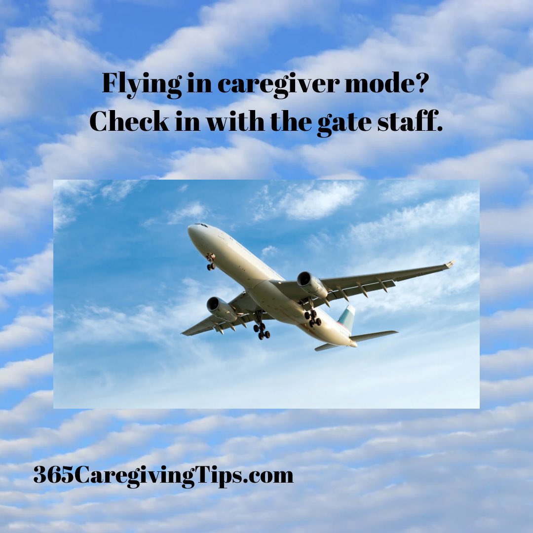 Talk to the staff at the gate and explain your situation. Different airlines, have different ways to help you. #travel #caregiving