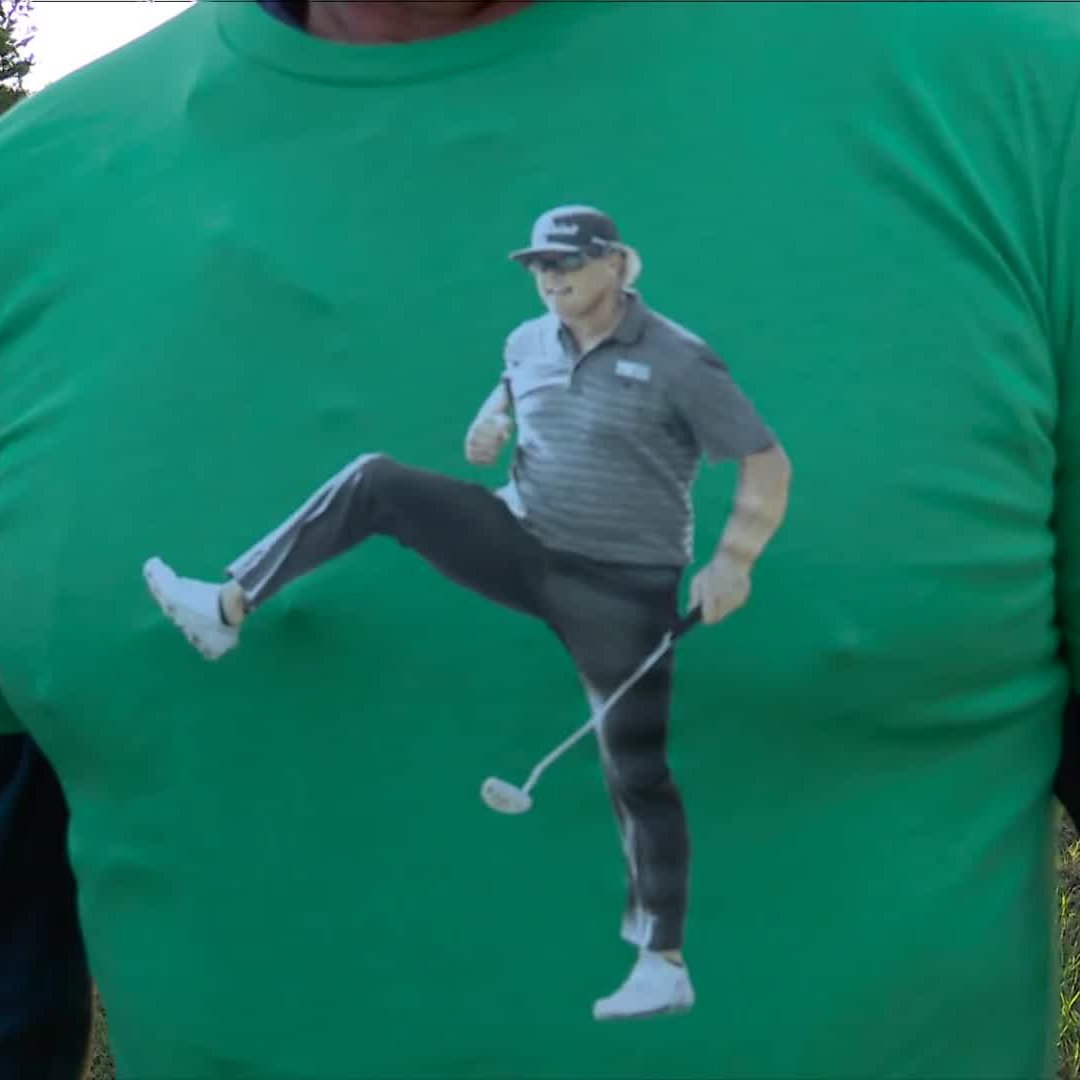 An early morning fashion show on PGA TOUR LIVE for Charley Hoffman's 500th start 👕