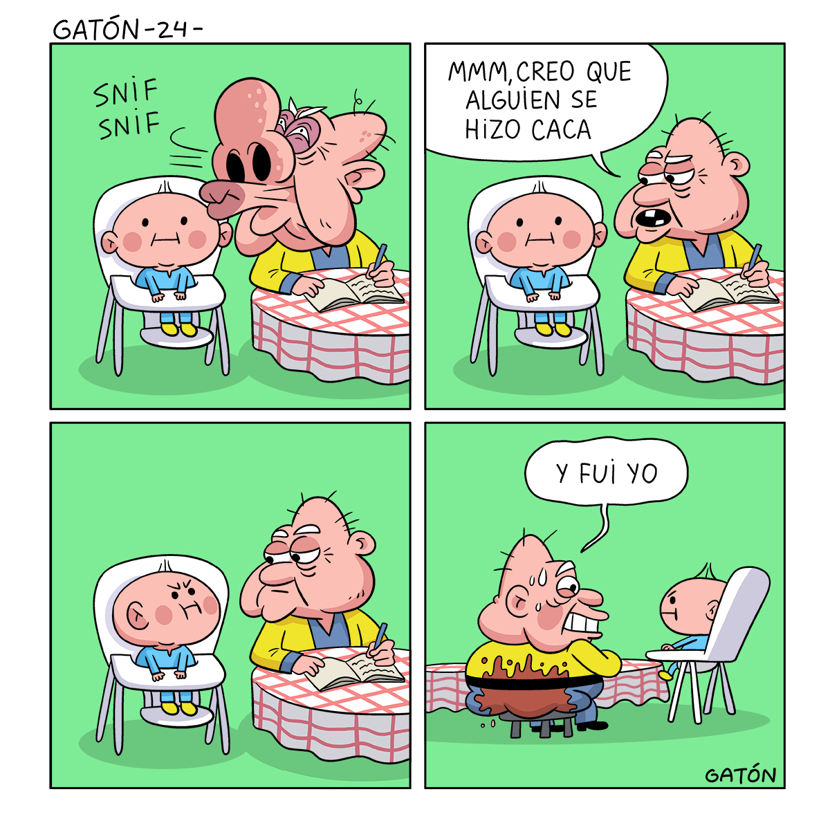 💩
Descubre la viñeta secreta en Patreon 📷
Suscríbete patreon.com/gaton/
#humor #meme #comic #anciano