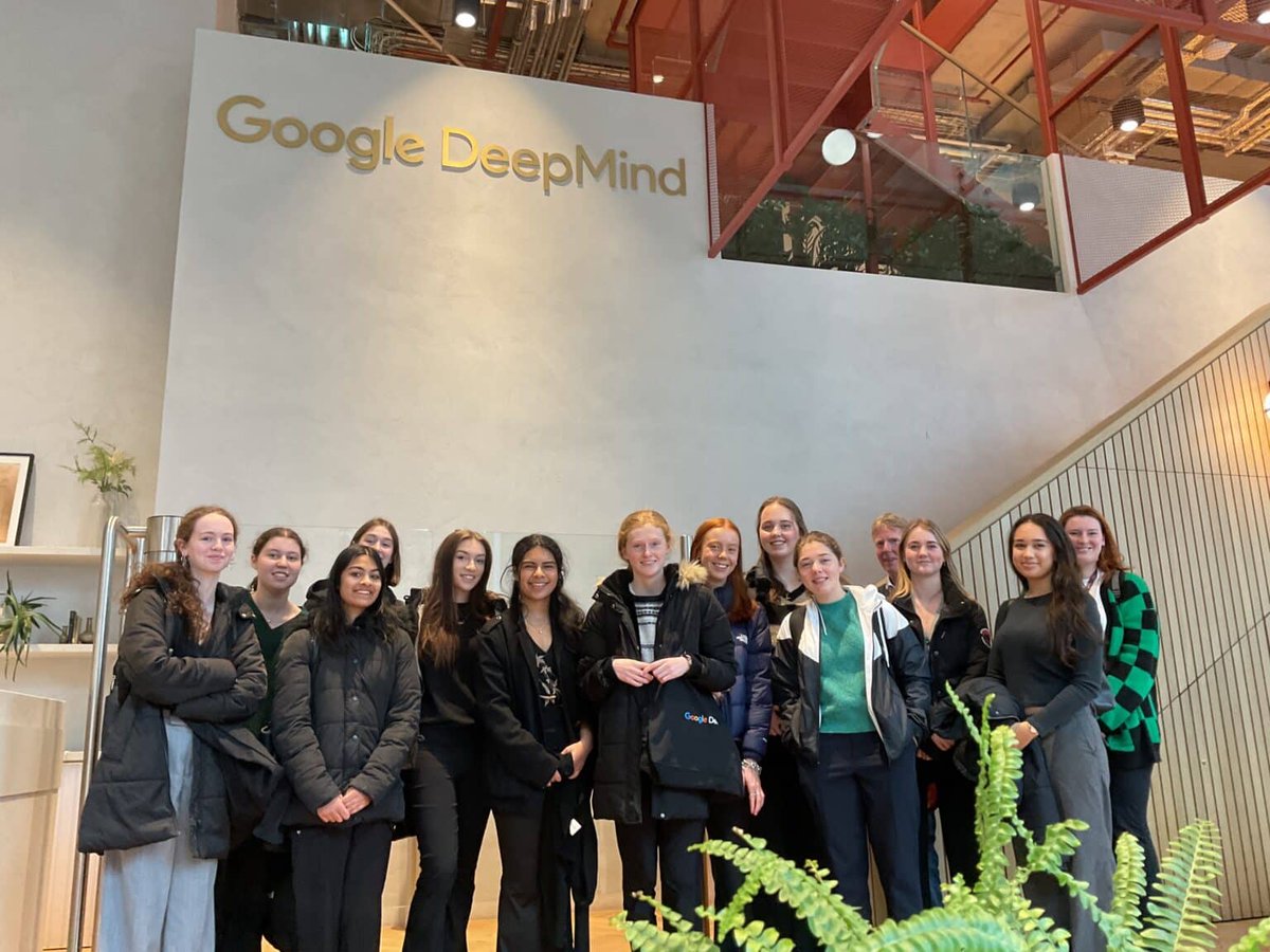 During term time, A level Philosophy & Theology and Computer Science pupils embarked on a visit to Google DeepMind’s London headquarters.Find out more: ow.ly/uKhP50R8jEg