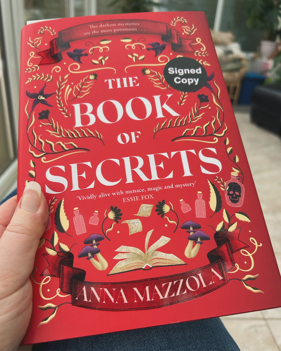 I’m going in. Love reading (especially when it’s raining ☔️)! #TheBookofSecrets
