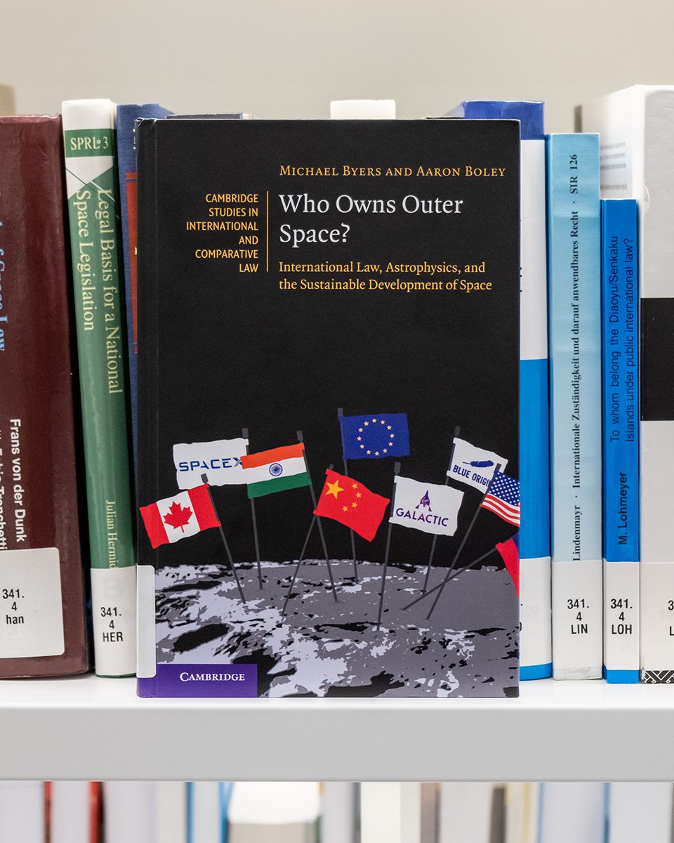 “Who owns outer space?” is a complex question that is not so easy to answer. Byers and Boley, two leading experts in space science and international law, provide a scientific and political guide to environmental protection in space. #BnLCoupsDeCoeur 🔗 gd.lu/3gNQ08
