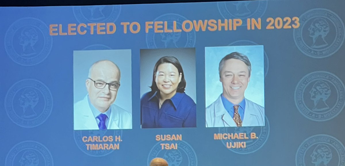 Congratulations to our present and past faculty who were elected to membership in the American Surgical Association! @MedicalCollege @MCWVascSurg @isteaus @OhioStateSurg (missed a photo of @FabianJohnston) #AmerSurg24