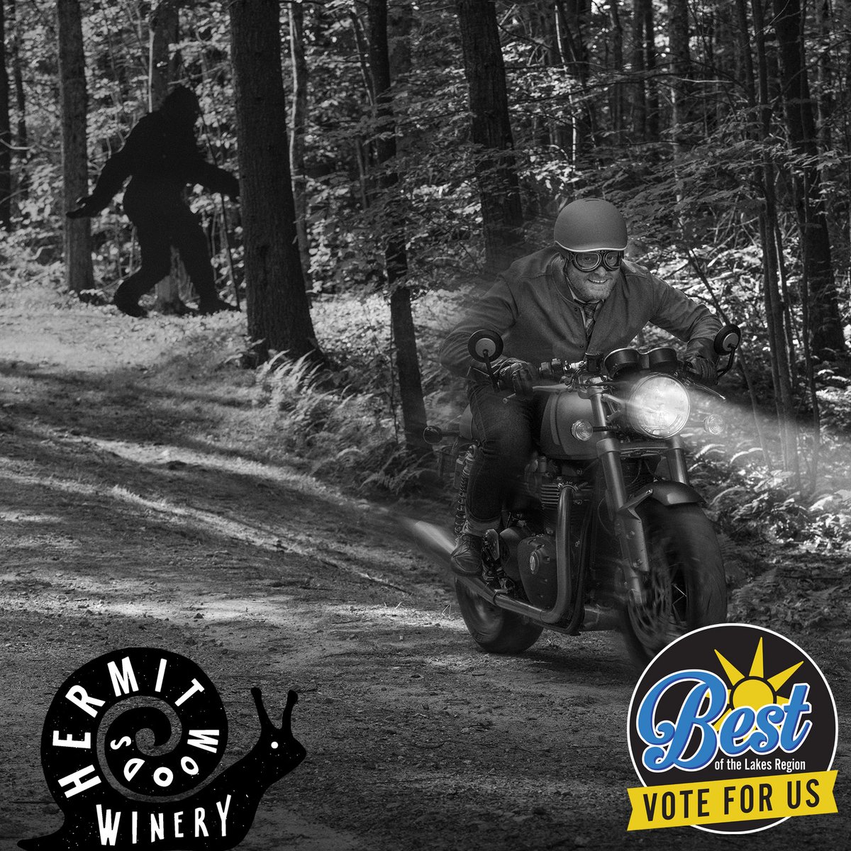 hermitwoods's tweet photo. Racing towards the finish line! Get your vote in, only one day left. https://t.co/4RSPnyZEWw. THANK YOU! https://t.co/UWZ6CW9edu