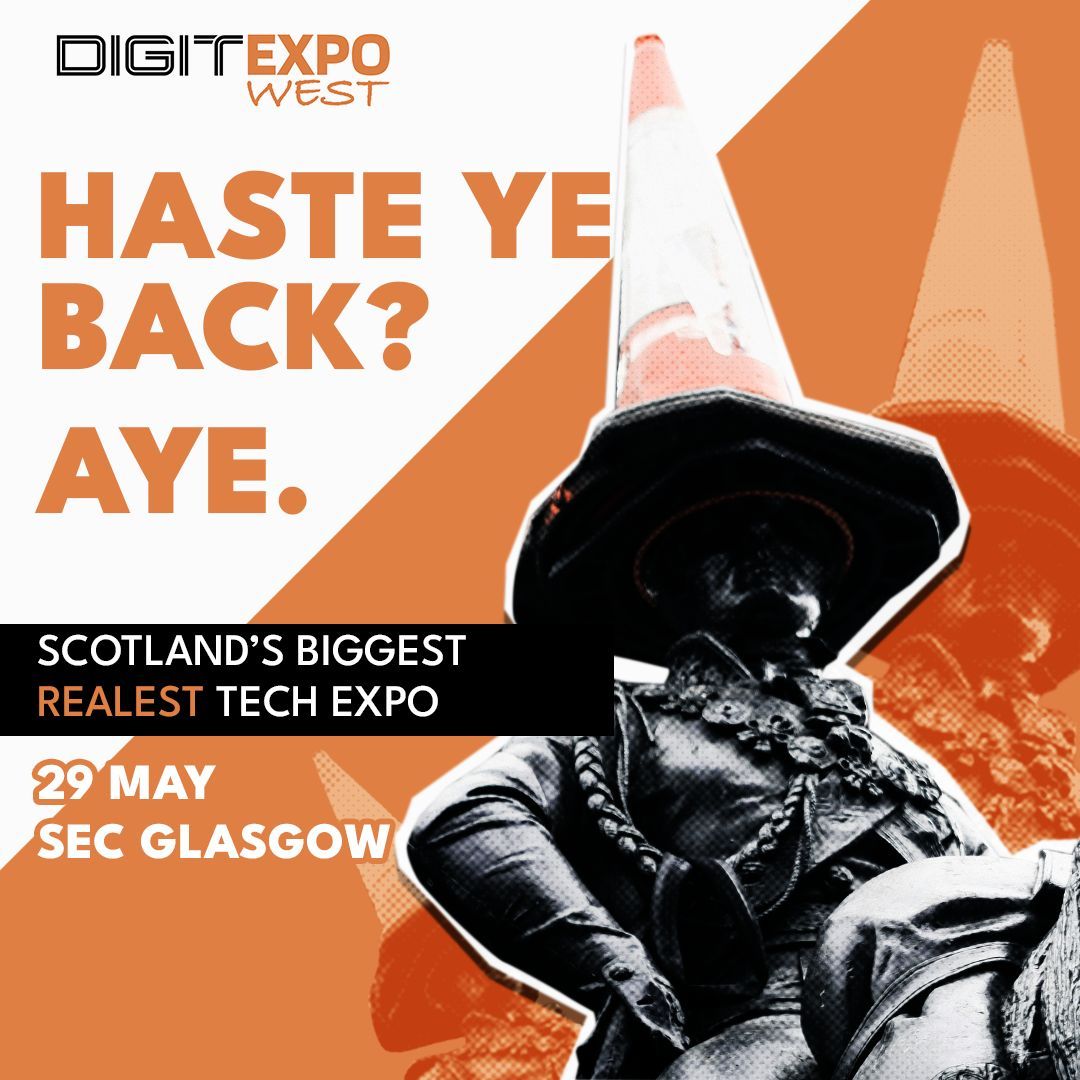 Scotland’s biggest tech expo returns in 2024 and is headed to #Glasgow. Make meaningful, real strides in your field when you meet up with industry peers and leaders, 100% real and in person. More: buff.ly/4aFpOZW #DIGITExpoWest #TechEvents #TechConference #VisitScotland