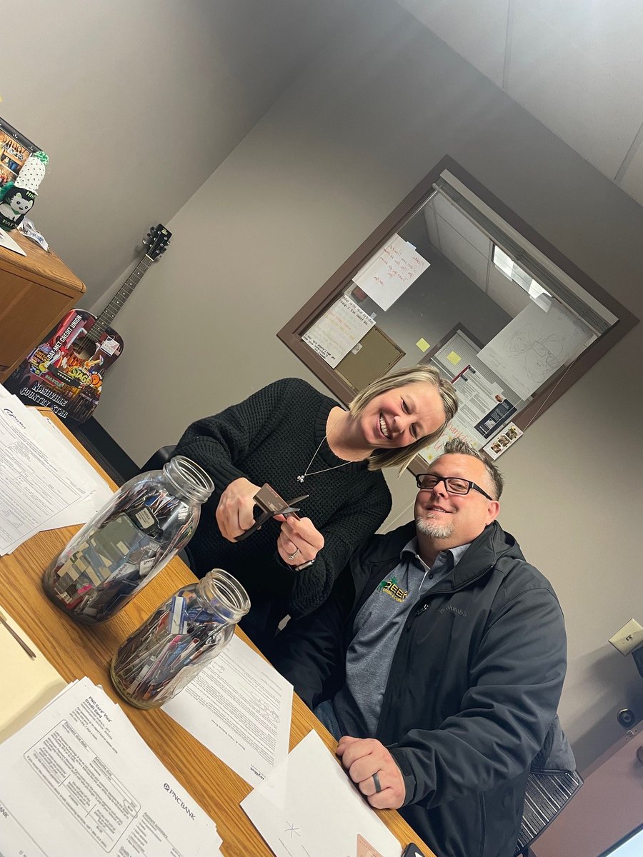 Congratulations to Jason and Jennifer for taking a step toward #FinancialFreedom! We helped them consolidate debt and cut up their high-rate credit cards. Way to go, Jason and Jennifer! #savemoney #payoffdebt