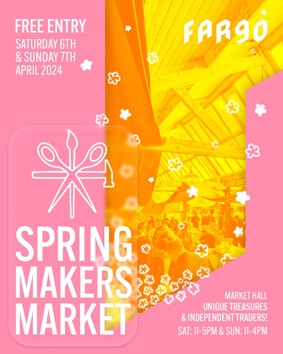 This week's events @FargoVillage Makers Market is back this weekend feat local artisans, makers and bakers #Coventry #whatson #events #daysout