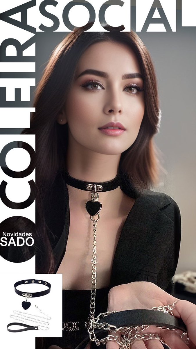 [NOVO] Coleira Choker Social! Acesse: lojadoprazer.com.br/c/coleira-soci… ▪️15% de Desconto Exclusivo para seguidores deste canal. ▪️Utilize o cupom TWITTER no carrinho de compras.