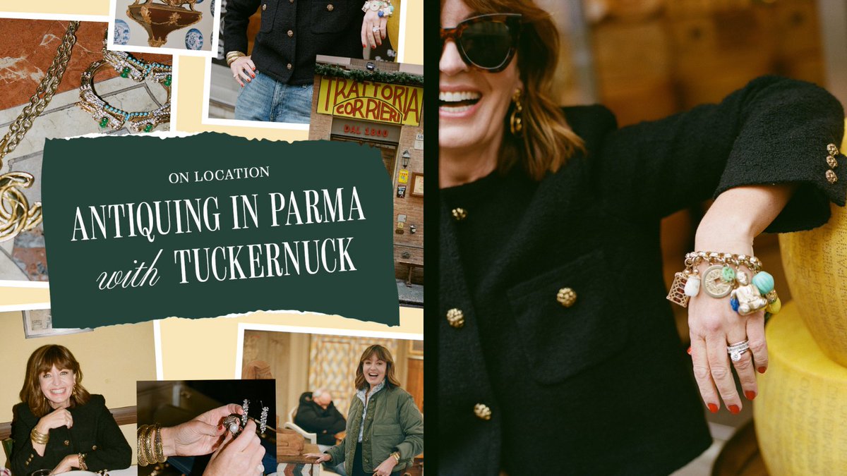 On Location: Parma, Italy ❤

On a recent trip to Italy, #Tuckernuck joined #Chairish co-founder Anna Brockway to explore Parma's famous vintage and antique fair, <a href="/mercantefiera/">Mercanteinfiera</a>.

Tap to read about the trip!

social.chairish.com/tuckernuck