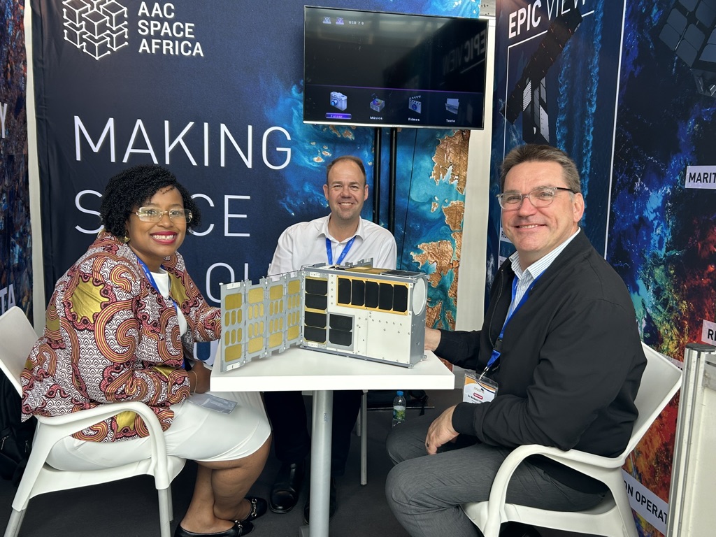 The first two days of the NewSpace Africa Conference have been busy for the AAC Space Africa team. Make sure to go see AAC Space Africa Managing Driector Robert Van Zyl speak on the panel 'Emerging Technologies in the African NewSpace Ecosystem' at 15:45 today!