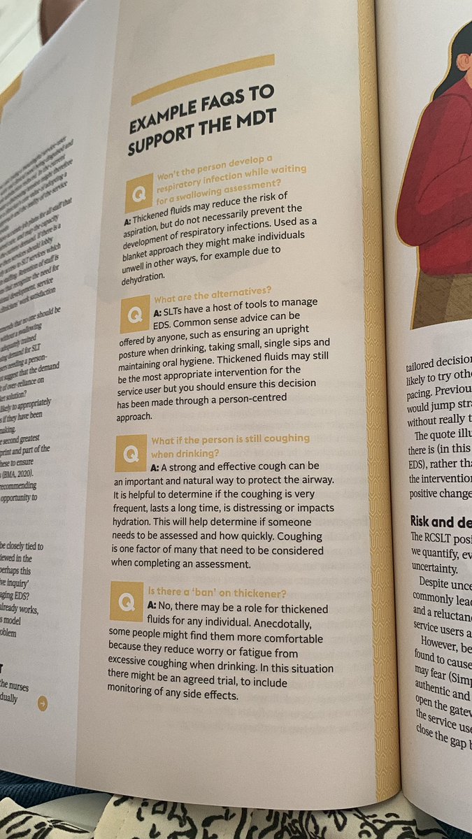 @LizzieKing_SLT great article Lizzie on the use of thickened fluids and person centred care! #rcslt #qualityoflife #informeddecisions