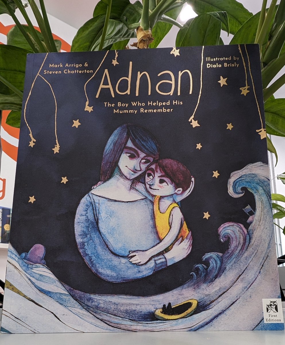 Adnan. This book is just beautiful, the story of never giving up and the power of love & creativity. Buy it, share it, buy some more. @QuartoKids @ChattertonSD @chooselove Looking forward to hearing more next week!