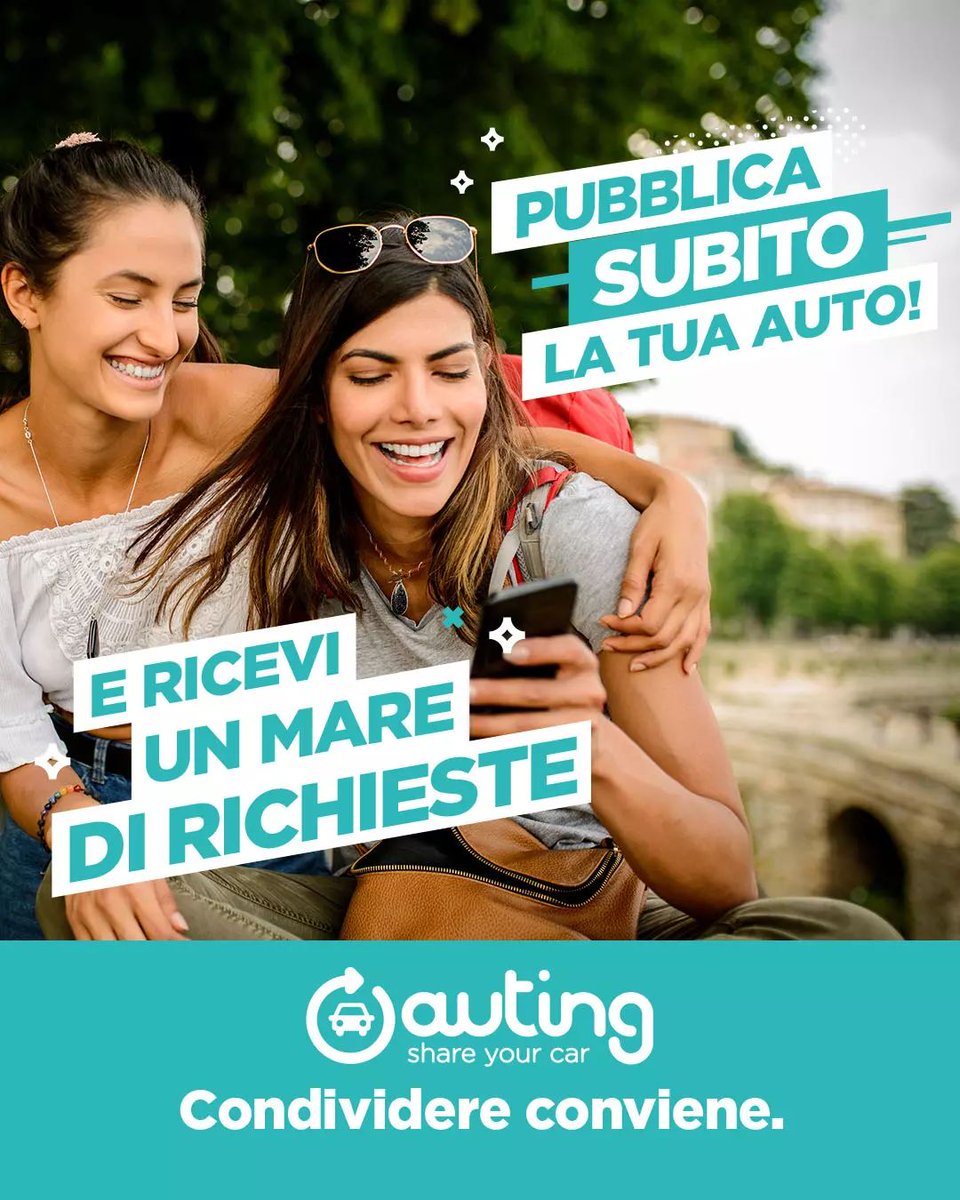 Con l’estate aumenta la richiesta di auto private da parte di turisti stranieri e locali.
Approfittane anche tu! Fare Auting è facile e sicuro, leggi le recensioni degli altri proprietari e buon guadagno con auting.it
#auting
