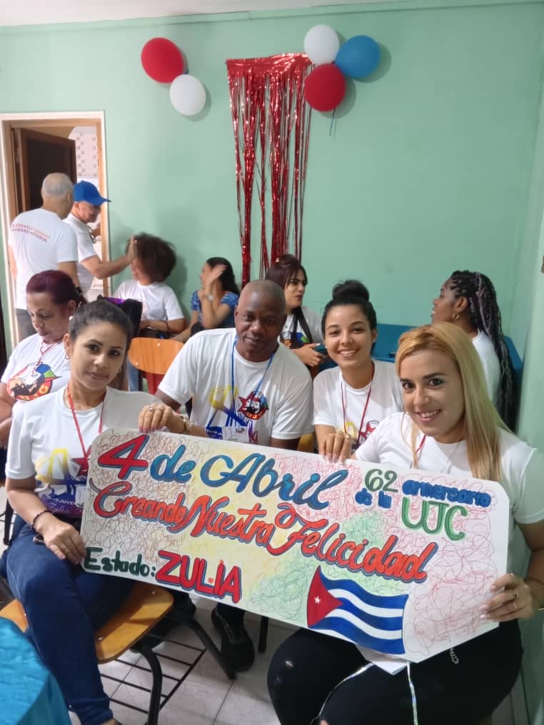 #CubaPorLaVida #CubaCoopera #CreaTuFelicidad @cubacooperaZul @cubacooperaven 62 Aniversario de la UJC y 63 Aniversario de la OPJM.