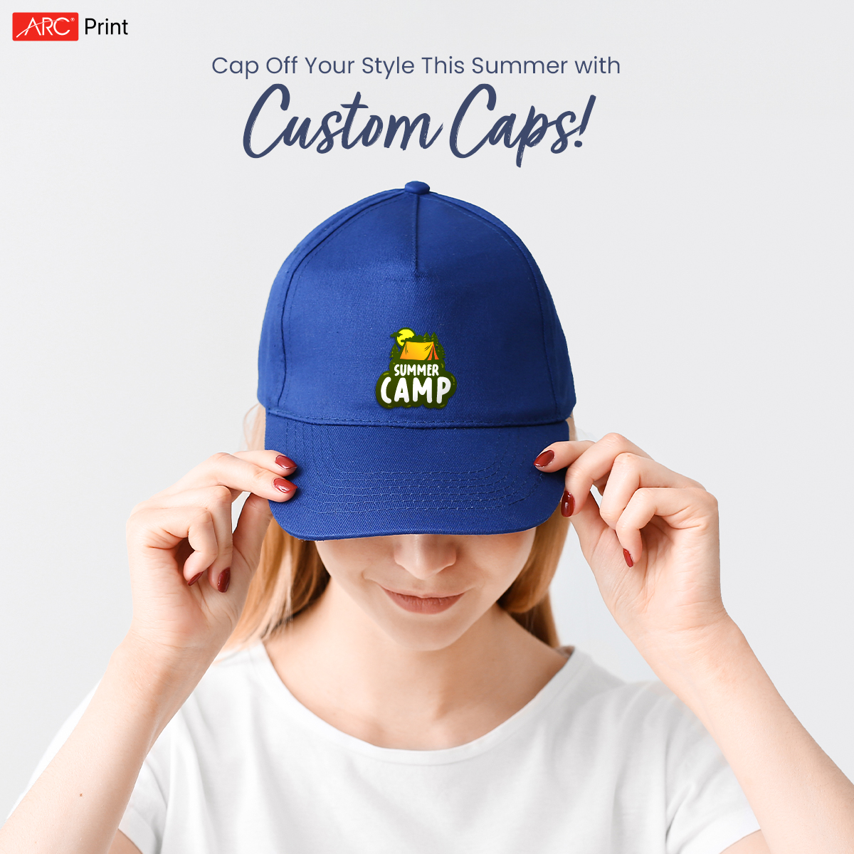 Turn Heads with Every Turn! With ARC Print India's Custom Caps.

#arcprintindia #customcaps #cap #customheadwear #designyourcap