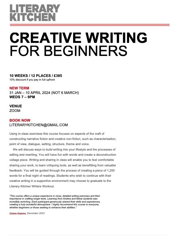 literary kitchen tweet media