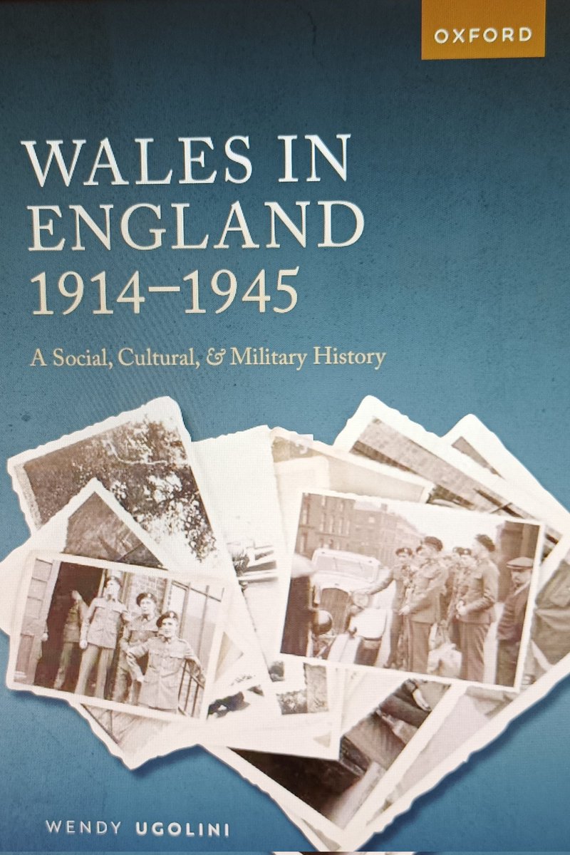 Final book cover for 'Wales in England 1914-1945' approved. Due out next month. Cheapest pre-order available here: whsmith.co.uk/products/wales…