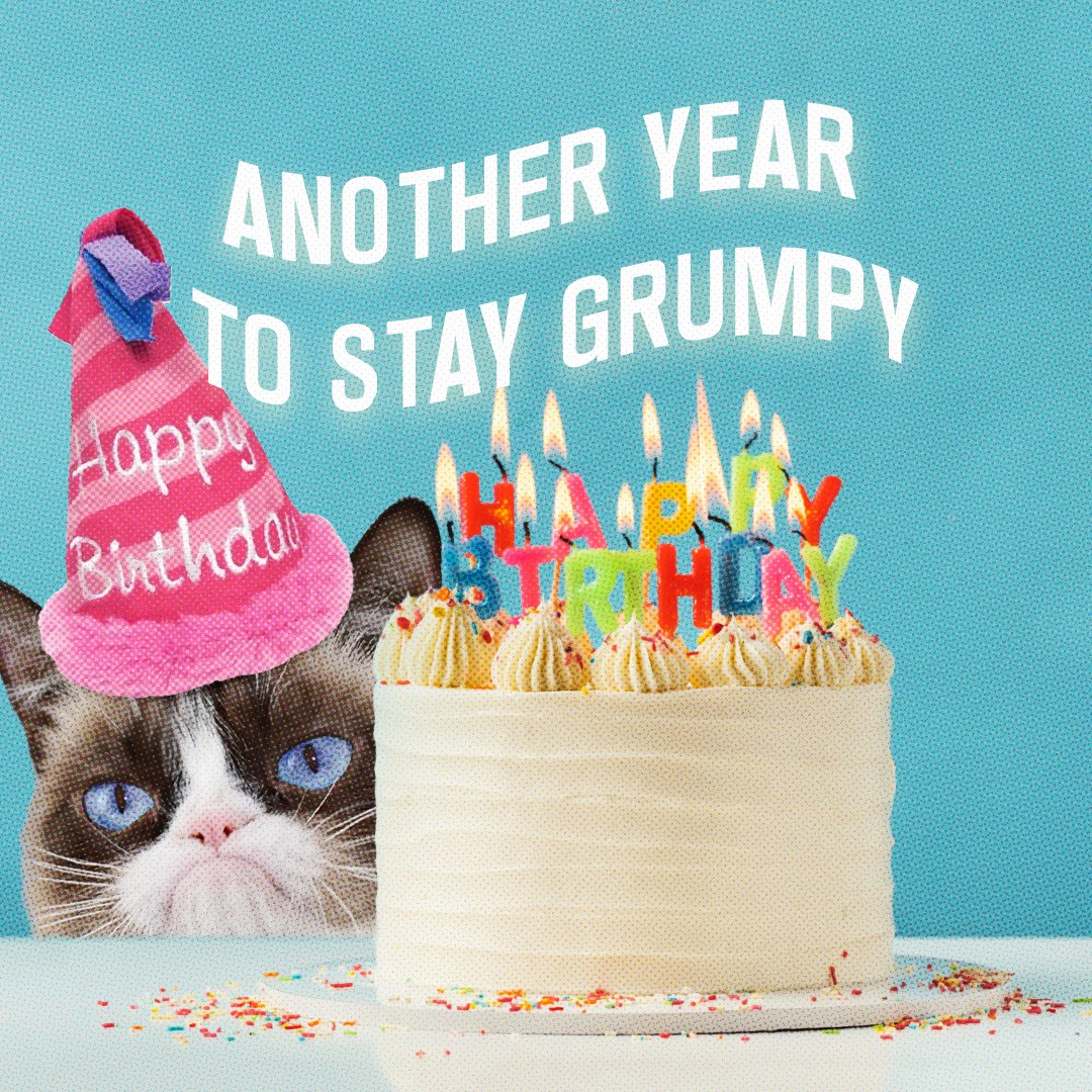 GrumpyCatonBase's tweet image. Grumpy Cat, born on April 4 🥳🥳🥳
Another year to stay grumpy ;)